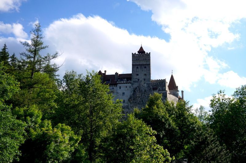 El famosísimo Castillo de Bran, también conocido como el Castillo de Drácula