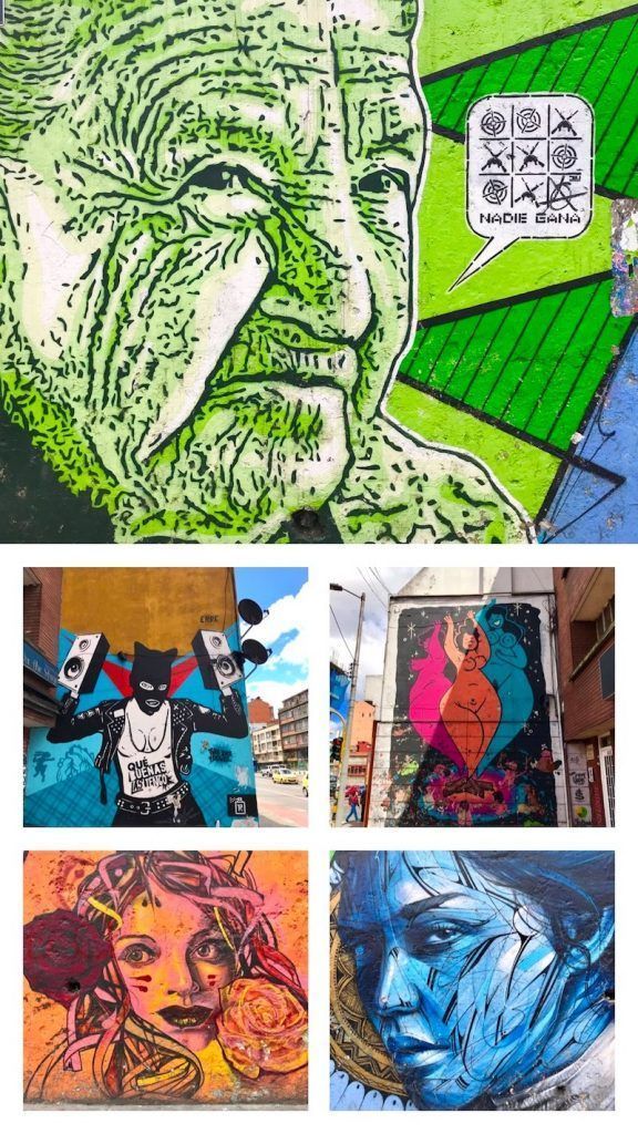 Deja que Bogotá te saque sus colores