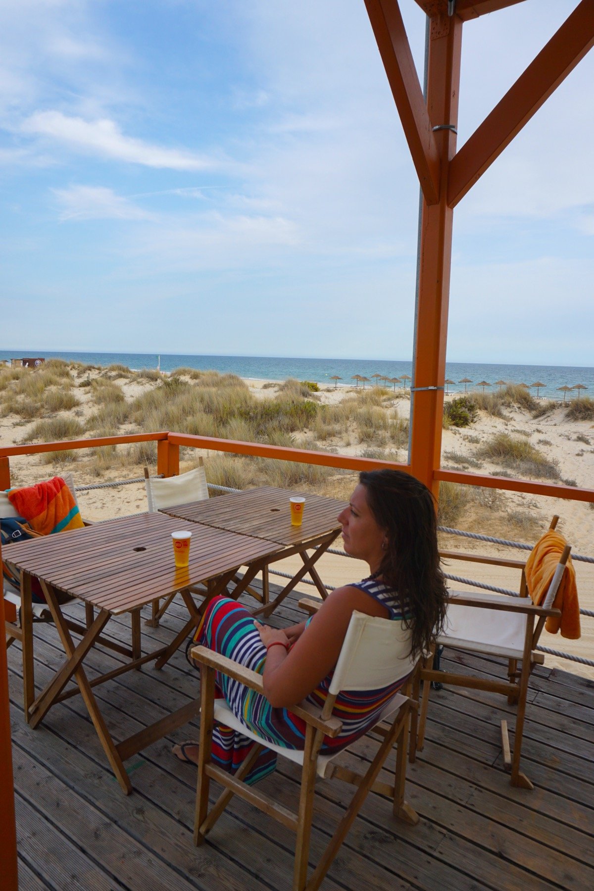 Bar de playa en Cabanas