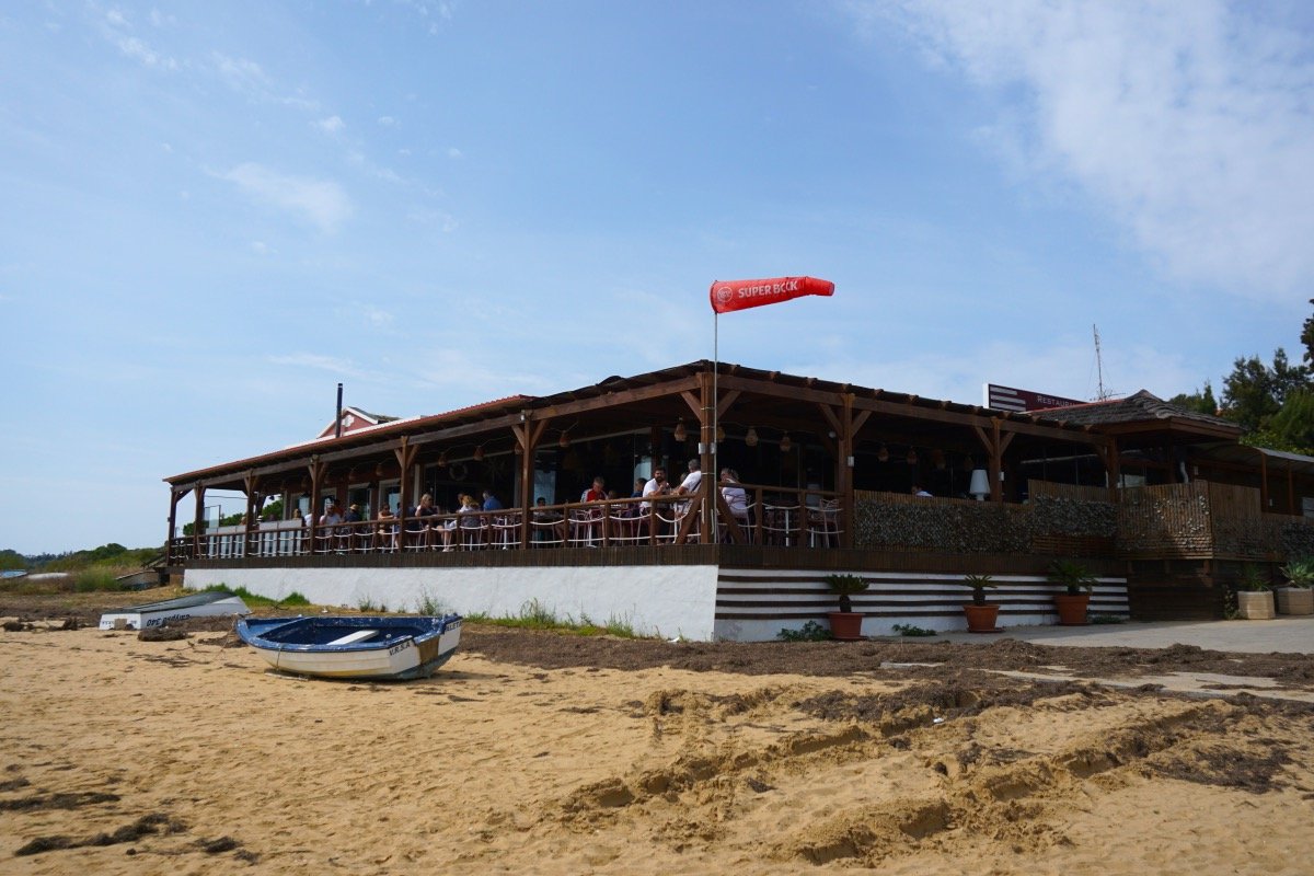 Fábrica do Costa, donde se pilla el barquito para las playas de Cacela Velha y Fábrica