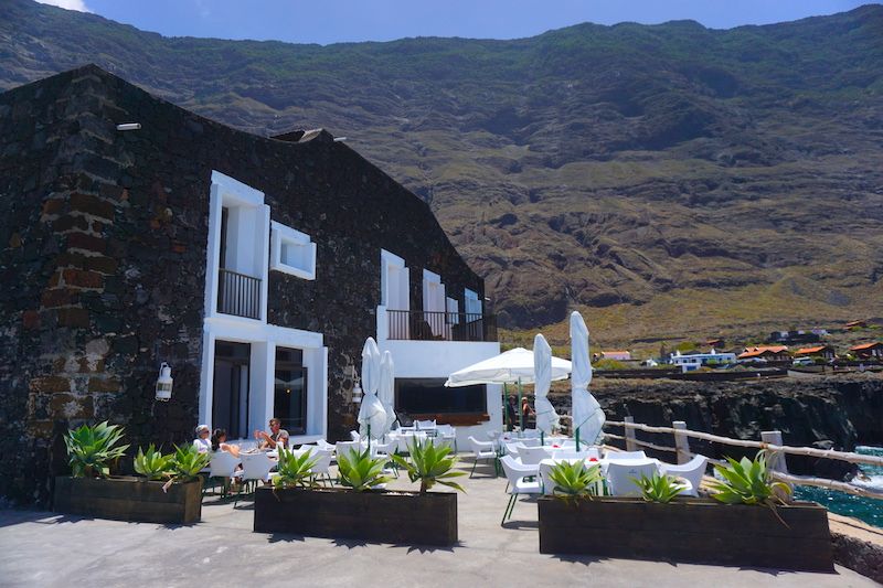 La terraza del restaurante del Hotel Puntagrande